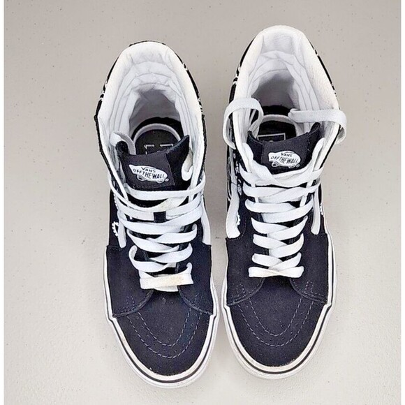 VANS SK8-HI (PEACE PAISLEY) BLACK / TRUE WHITE VN0A5JMJB0E Women's 7.0 - Picture 3 of 10